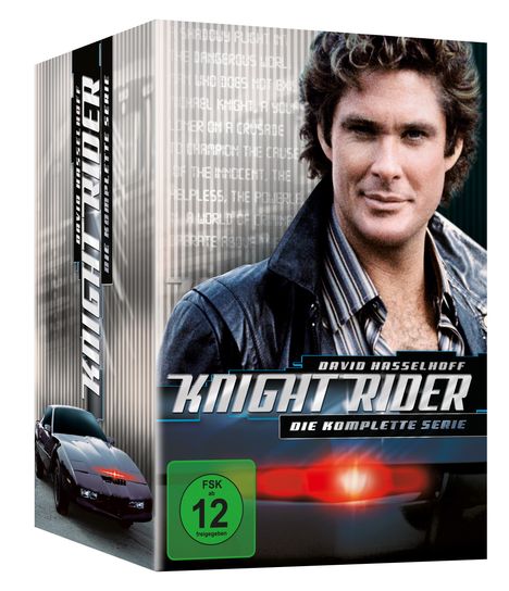 Knight Rider (Komplette Serie), 26 DVDs
