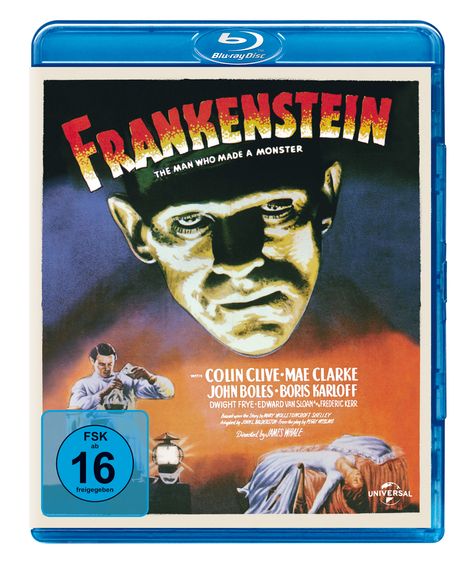 Frankenstein (1931) (Blu-ray), Blu-ray Disc