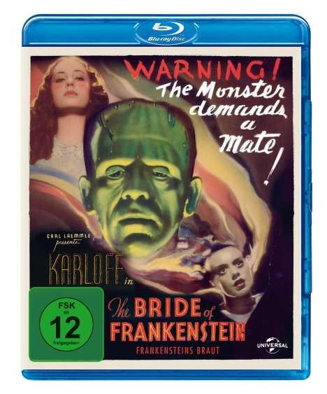Frankensteins Braut (Blu-ray), Blu-ray Disc