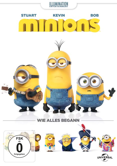 Minions, DVD