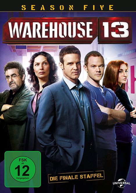 Warehouse 13 Season 5 (finale Staffel), 2 DVDs