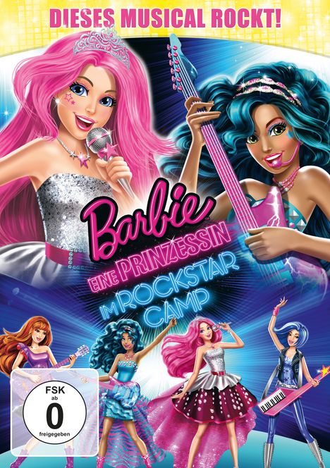 Barbie: Eine Prinzessin im Rockstar Camp, DVD