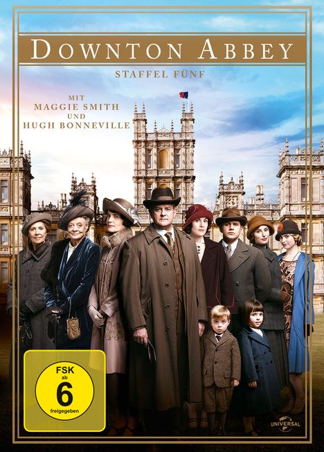Downton Abbey Season 5, 4 DVDs