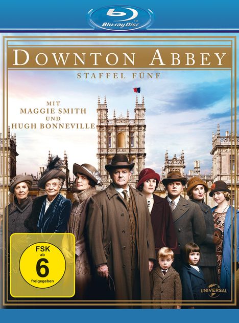 Downton Abbey Season 5 (Blu-ray), 3 Blu-ray Discs