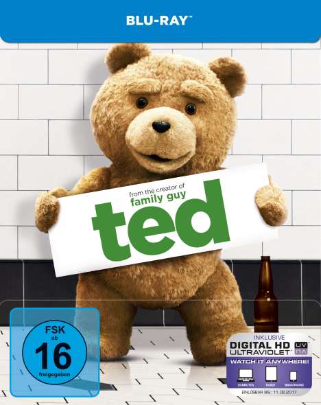 Ted (Blu-ray im Steelbook), Blu-ray Disc