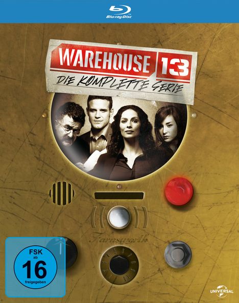 Warehouse 13 (Komplette Serie) (Blu-ray), 10 Blu-ray Discs