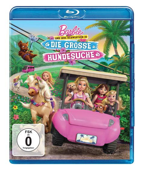 Barbie und ihre Schwestern in: Die grosse Hundesuche (Blu-ray), Blu-ray Disc
