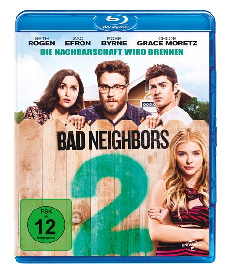 Bad Neighbors 2 (Blu-ray), Blu-ray Disc