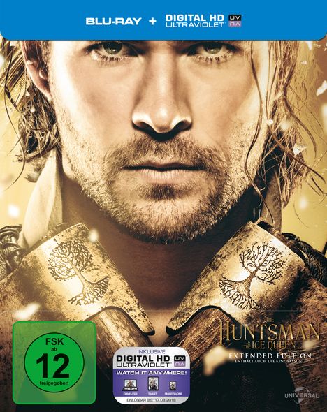 The Huntsman &amp; The Ice Queen (Blu-ray im Steelbook), Blu-ray Disc