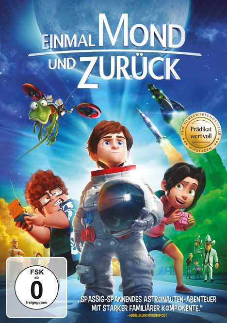 Einmal Mond und zurück, DVD