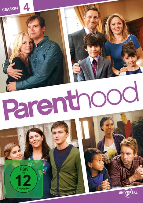 Parenthood Season 4, 4 DVDs