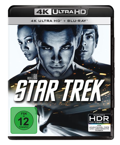 Star Trek (2009) (Ultra HD Blu-ray &amp; Blu-ray), 1 Ultra HD Blu-ray und 1 Blu-ray Disc