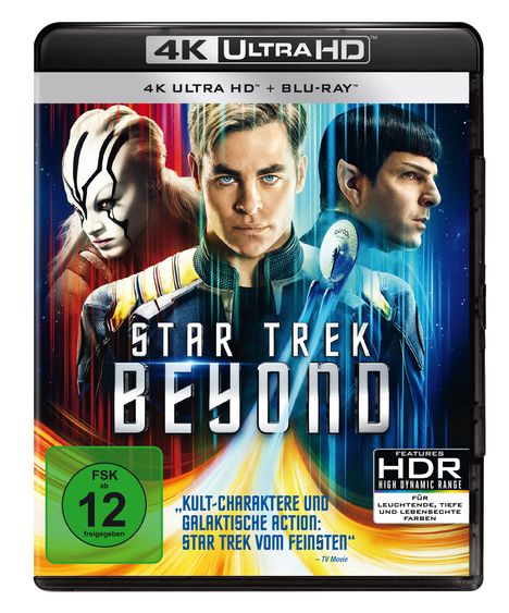 Star Trek Beyond (Ultra HD Blu-ray &amp; Blu-ray), 1 Ultra HD Blu-ray und 1 Blu-ray Disc