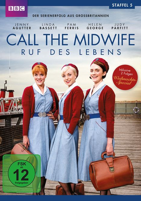 Call The Midwife Staffel 5, 3 DVDs