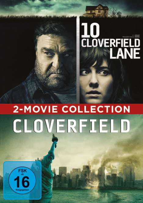 Cloverfield / 10 Cloverfield Lane, 2 DVDs