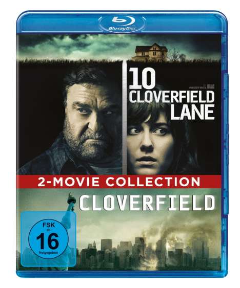 Cloverfield &amp; 10 Cloverfield Lane (Blu-ray), 2 Blu-ray Discs