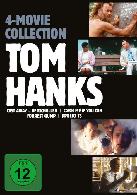 Tom Hanks 4 Movie Collection, 4 DVDs