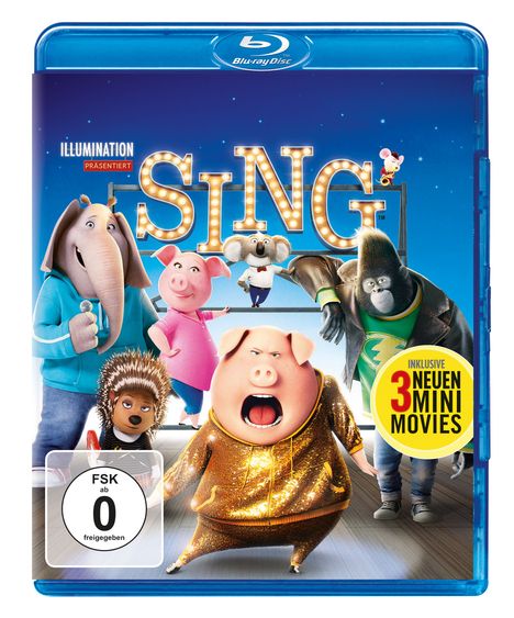 Sing (Blu-ray), Blu-ray Disc