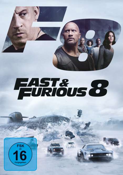 Fast &amp; Furious 8, DVD