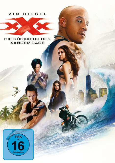 xXx 3 - Die Rückkehr des Xander Cage, DVD