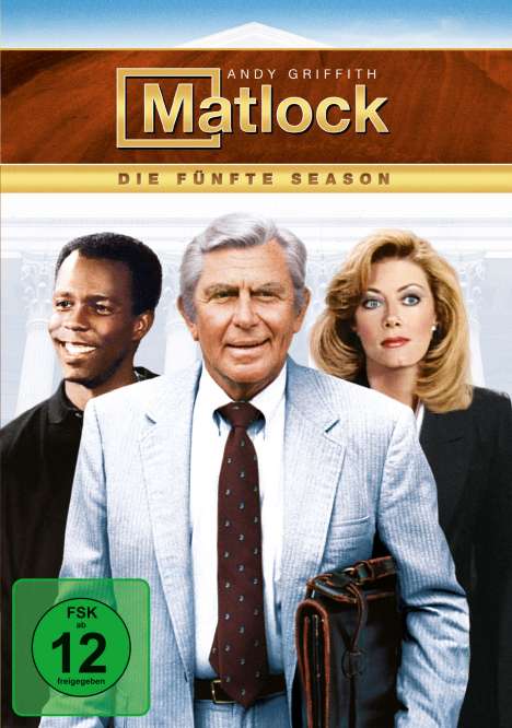 Matlock Season 5, 6 DVDs