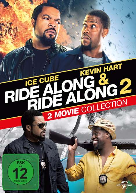 Ride Along / Ride Along 2 - Next Level Miami, 2 DVDs