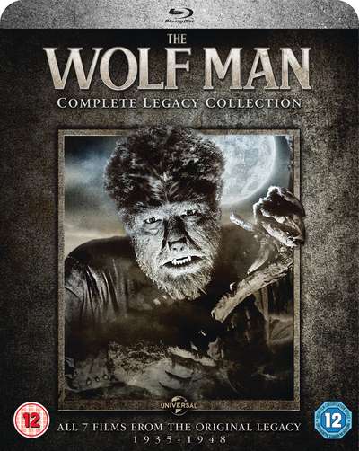 The Wolf Man: The Complete Legacy Collection (Blu-ray) (UK Import), 4 Blu-ray Discs