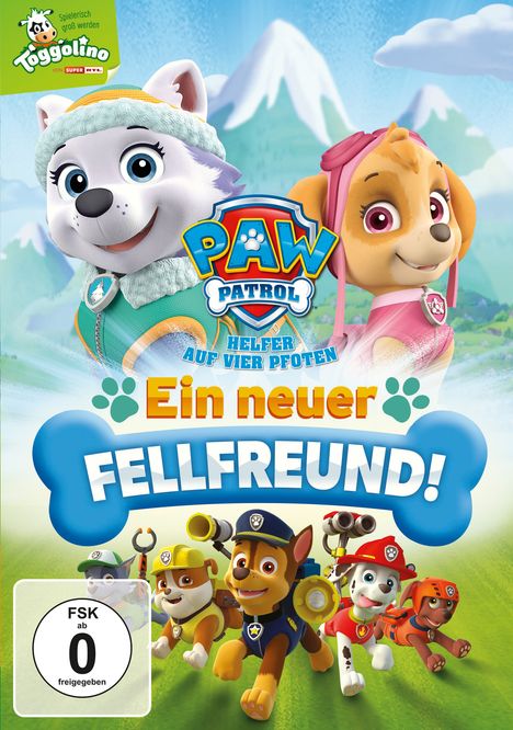 Paw Patrol Vol. 6: Ein neuer Fellfreund, DVD