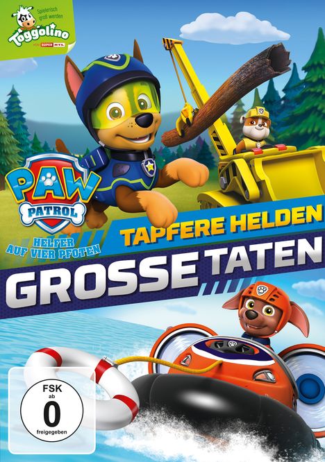 Paw Patrol Vol. 5: Tapfere Helden, große Taten, DVD