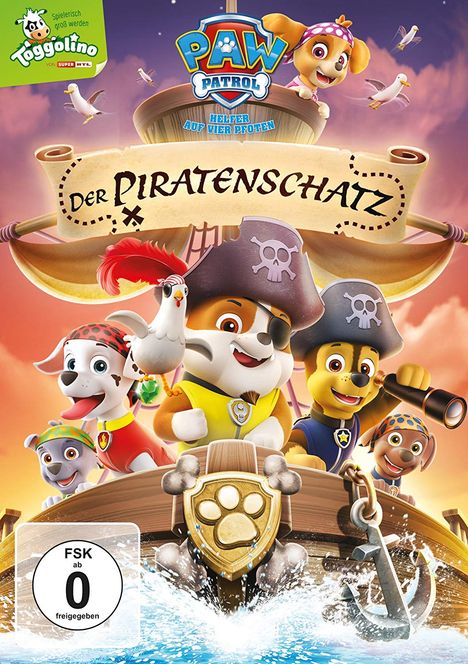Paw Patrol Vol. 4: Der Piratenschatz, DVD