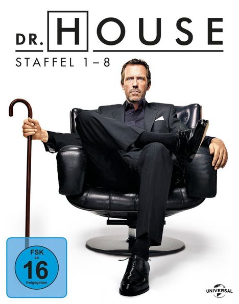 Dr. House (Komplette Serie) (Blu-ray), 39 Blu-ray Discs