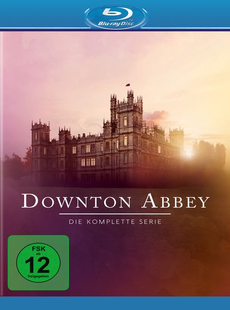 Downton Abbey (Komplette Serie) (Blu-ray), 18 Blu-ray Discs und 3 DVDs