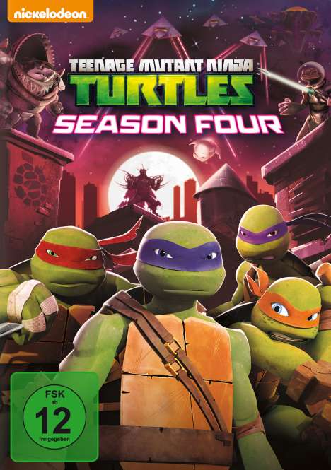 Teenage Mutant Ninja Turtles Season 4, DVD