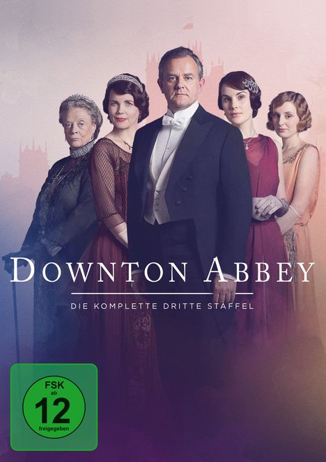 Downton Abbey Staffel 3 (neues Artwork), 4 DVDs