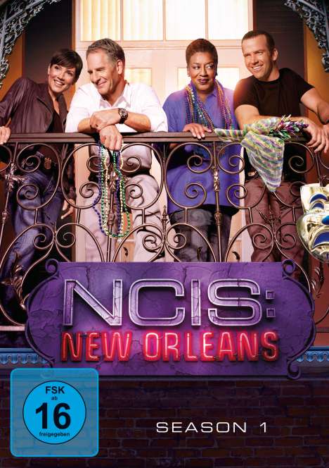 Navy CIS: New Orleans Staffel 1, 6 DVDs