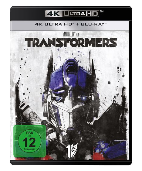 Transformers (2007) (Ultra HD Blu-ray &amp; Blu-ray), 1 Ultra HD Blu-ray und 1 Blu-ray Disc