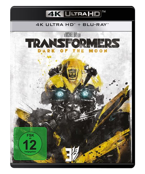 Transformers 3 (Ultra HD Blu-ray &amp; Blu-ray), 1 Ultra HD Blu-ray und 1 Blu-ray Disc