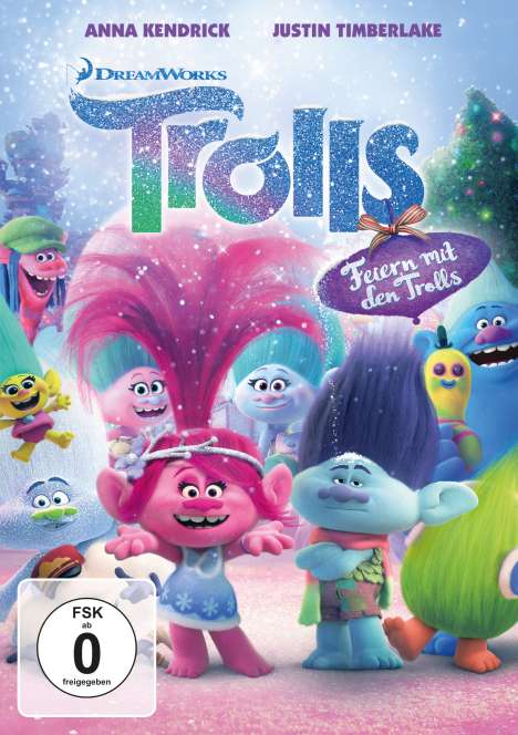 Trolls - Feiern mit den Trolls, DVD
