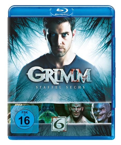 Grimm Staffel 6 (finale Staffel) (Blu-ray), 3 Blu-ray Discs