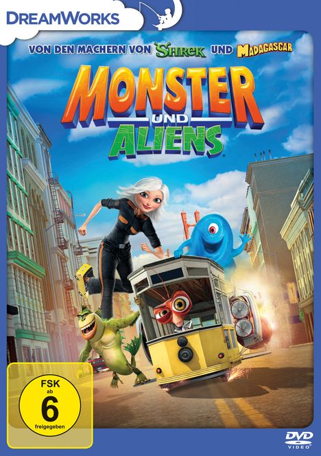 Monster und Aliens, DVD