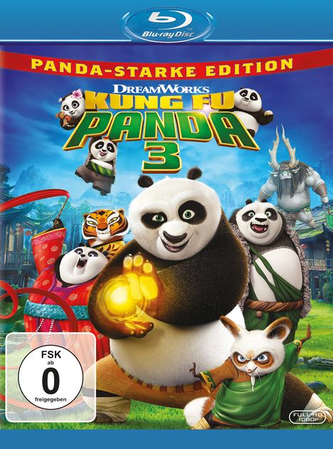 Kung Fu Panda 3 (Blu-ray), Blu-ray Disc