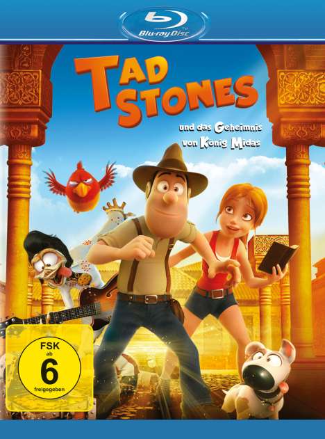 Tad Stones und das Geheimnis von König Midas (Blu-ray), Blu-ray Disc