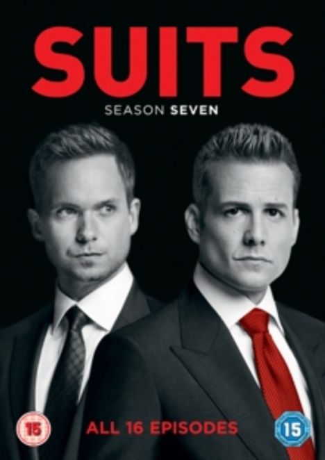 Suits Season 7 (UK-Import), 4 DVDs