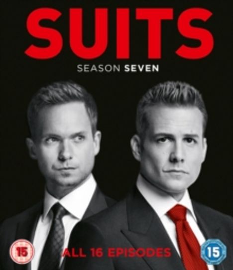 Suits Season 7 (UK-Import) (Blu-ray), 4 Blu-ray Discs