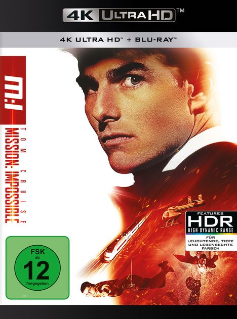 Mission: Impossible 1 (Ultra HD Blu-ray &amp; Blu-ray), 1 Ultra HD Blu-ray und 1 Blu-ray Disc