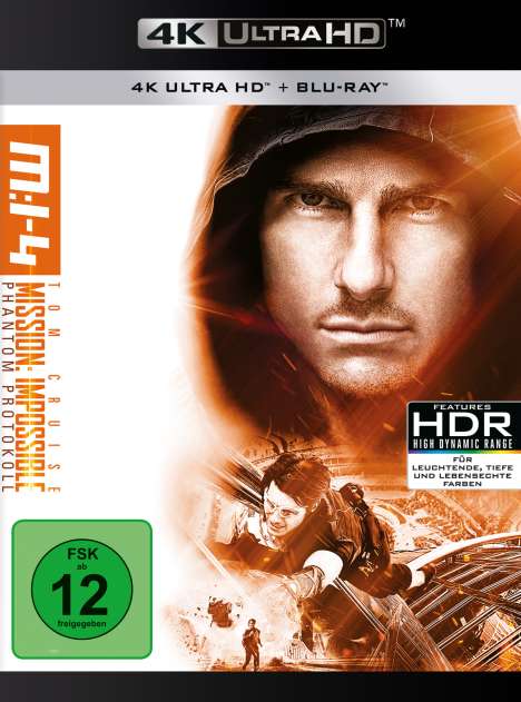 Mission: Impossible 4 - Phantom Protokoll (Ultra HD Blu-ray &amp; Blu-ray), 1 Ultra HD Blu-ray und 1 Blu-ray Disc