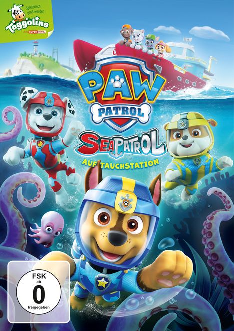 Paw Patrol: Sea Patrol, DVD