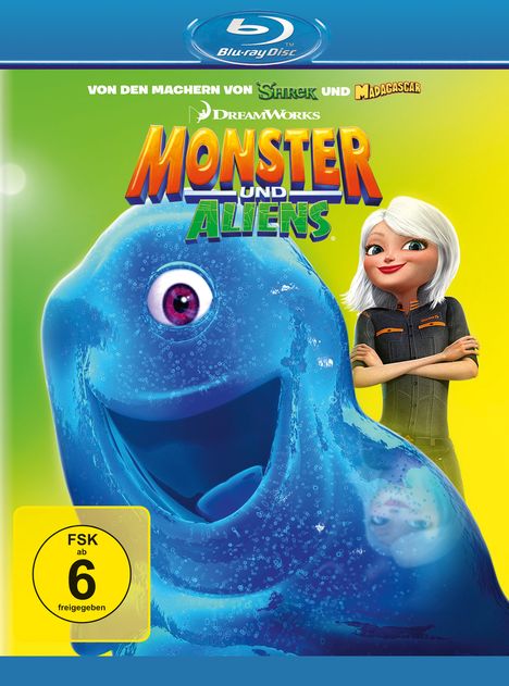 Monster und Aliens (Blu-ray), Blu-ray Disc