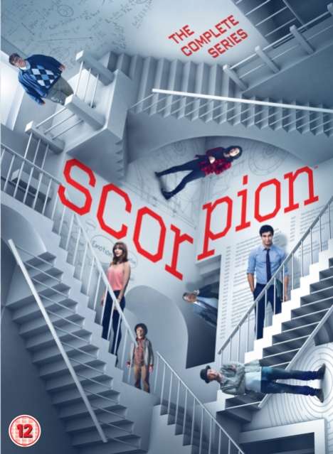 Scorpion Season 1-4 (UK Import), 24 DVDs