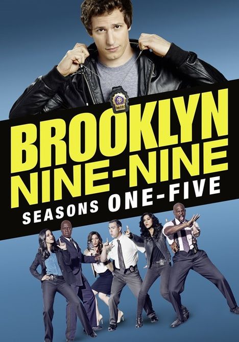 Brooklyn Nine-Nine Season 1-5 (UK Import), 16 DVDs